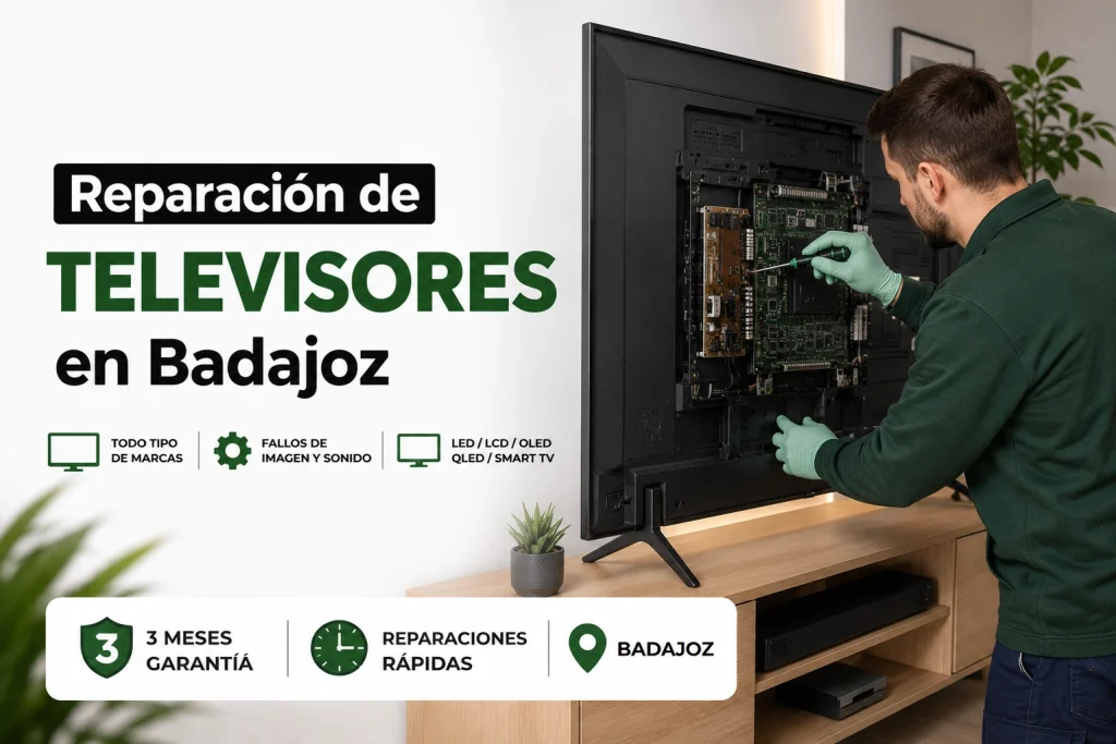 Reparación de Televisores en Badajoz InfortelEX, Servicio Tecnico Profesional.